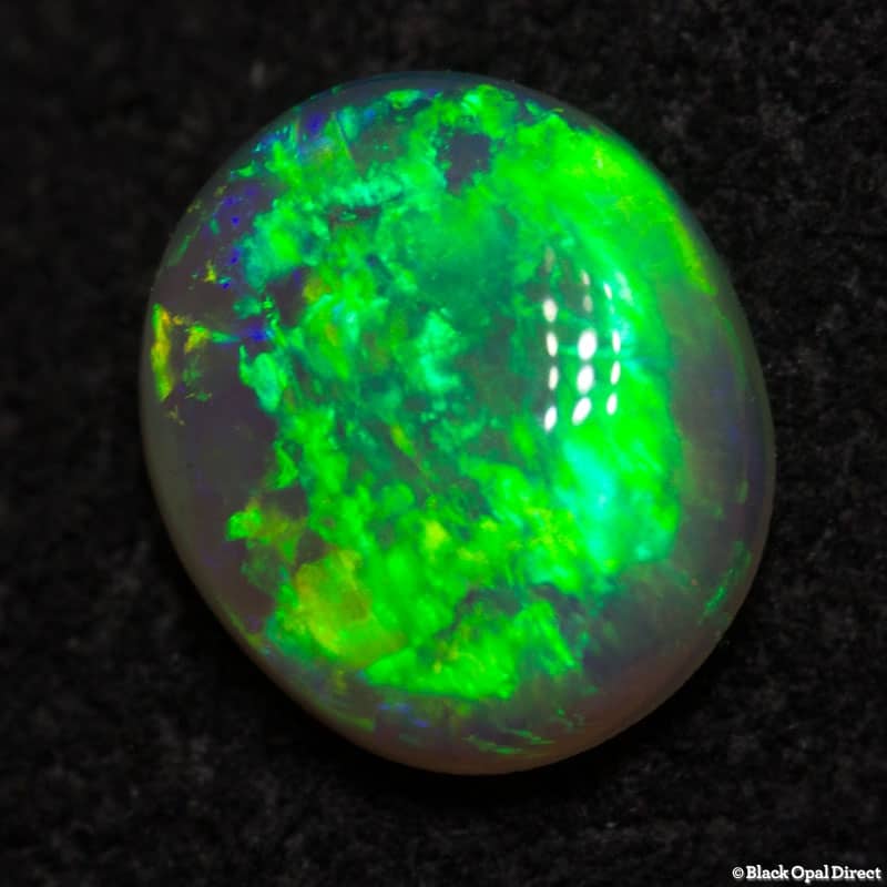 Stephanie Sterling Silver Ring with 0.61ct Dark Opal - Image 3