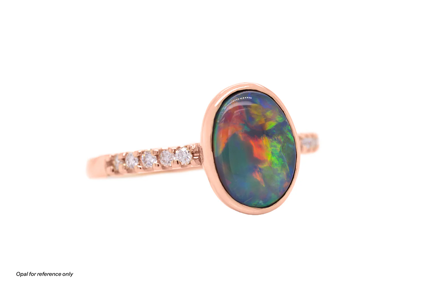 Tatiana Diamond Opal Ring | Create Your Own Jewelry - Image 6
