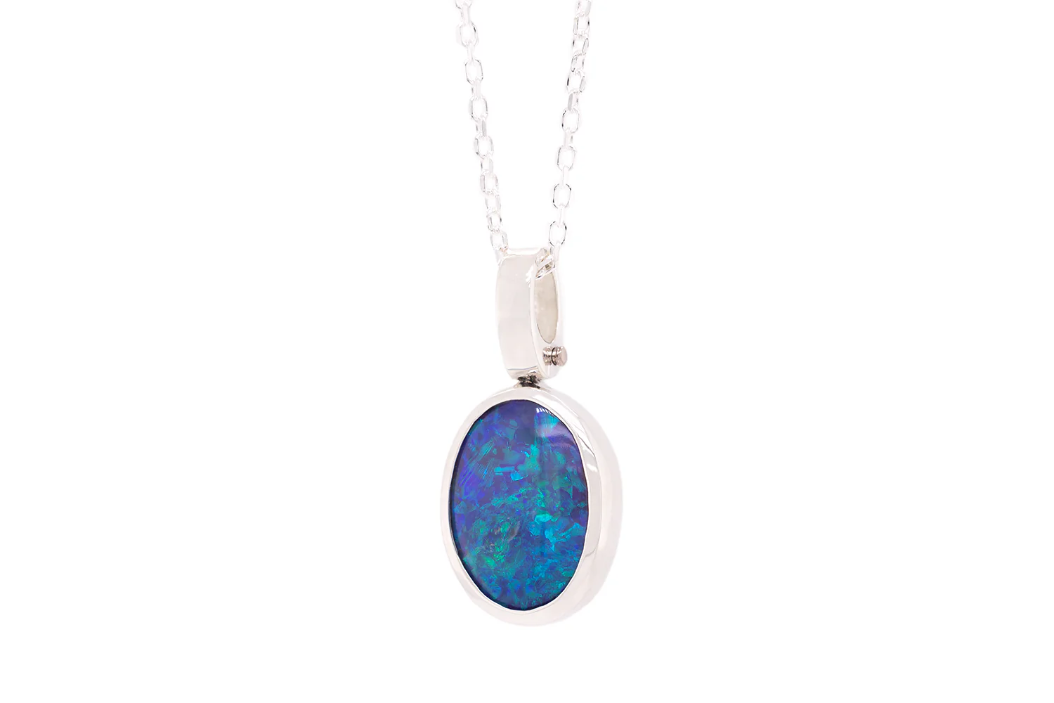 Tatiana Pendant Sterling Silver with 2.54ct Black Opal - Image 4