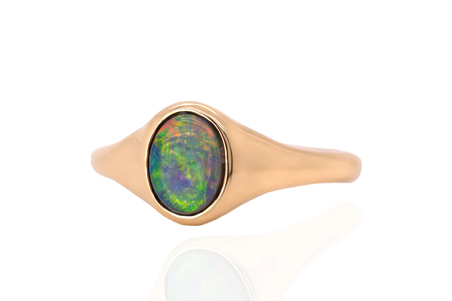 Valentina Petite Opal Ring | Create Your Own Jewelry - Image 4